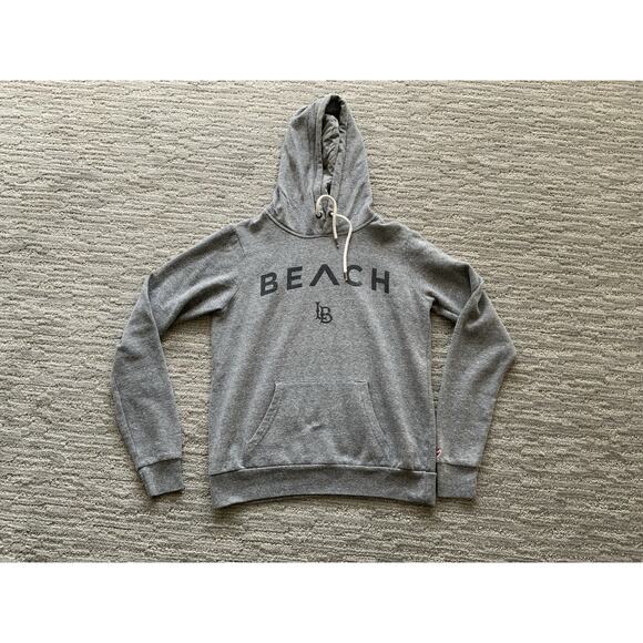 Cal State Long Beach The Beach Gray Hoodie Sweater Size M - Picture 1 of 5